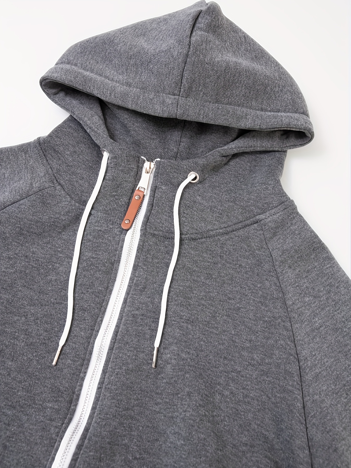 mens casual zip up hoodie color block hooded jacket for sports details 55